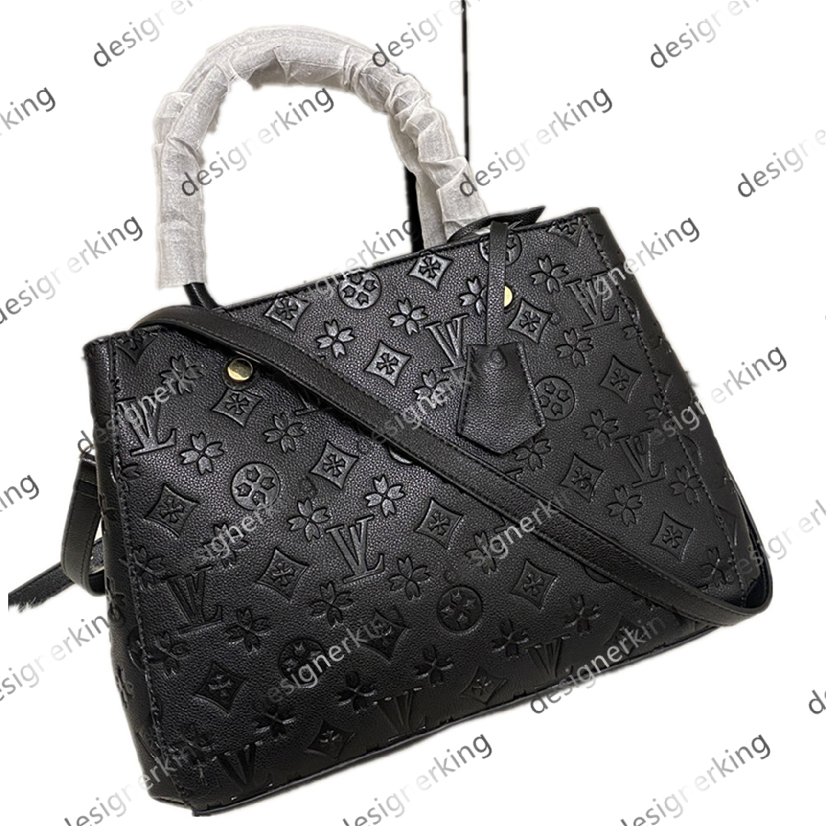 Designer Bags M41056 Women Shoulder Bag Purse Brown lvities The Tote Bag Letter Genuine Leather Bags Crossbody Handbag Lady Purse Luxury Female backpack 10A top