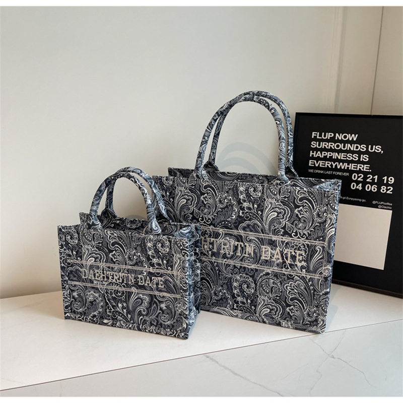 free shipping designer shoulder bags casual handbag Embroidery fashionable for women 2025 new style black pink