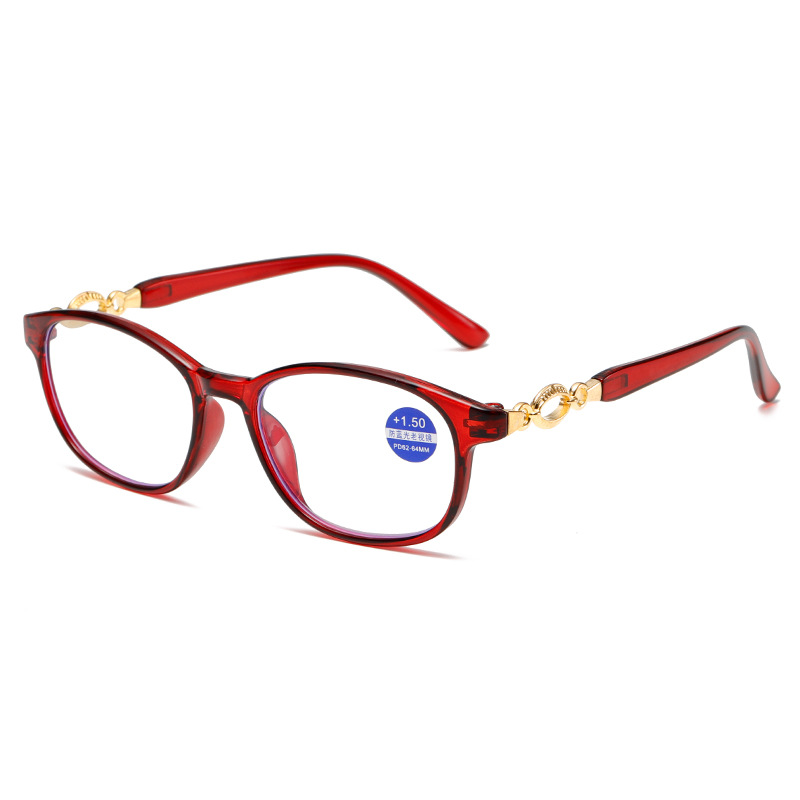 New fashion old sight mirror full frame old man mirror trend reading glasses anti-blue reading glasses wholesale