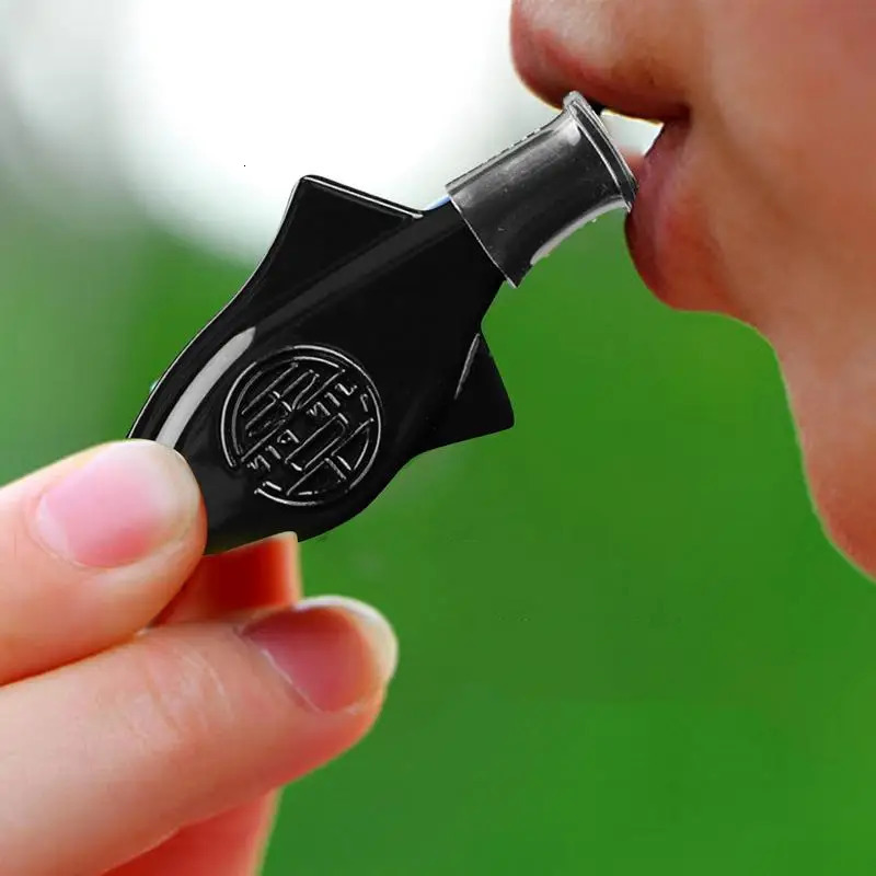 130 Decibels High Frequency Dolphin Whistle Outdoor Sports Basketball Football Training Match Referee Cushioned Mouth 250107