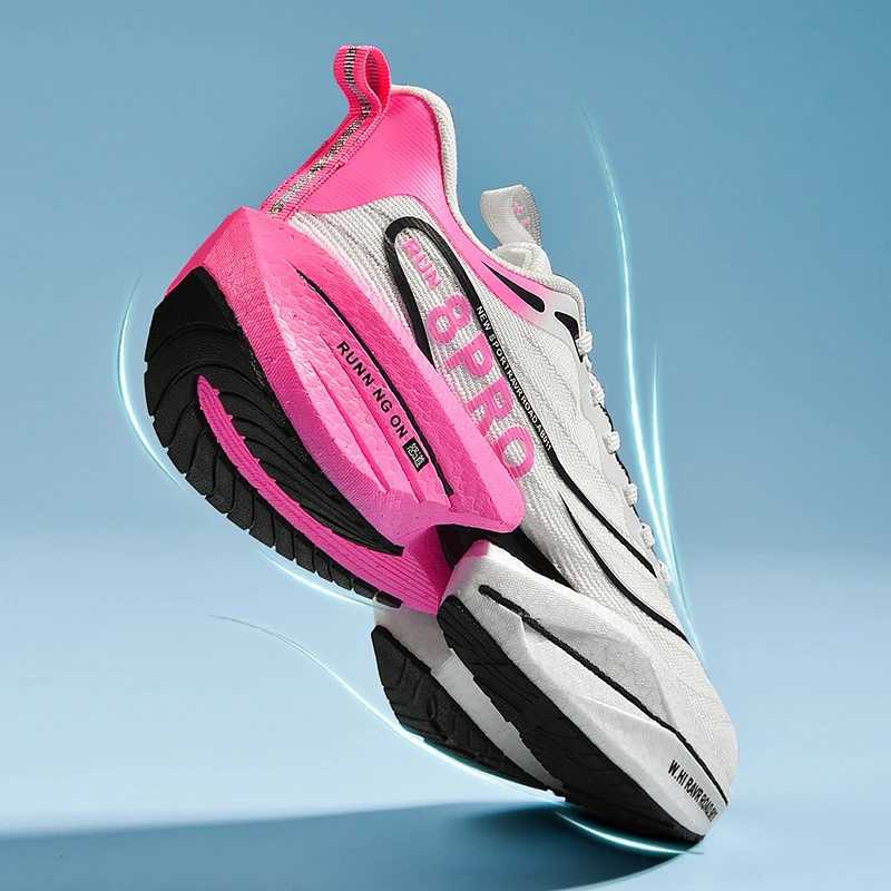 hot Men Running Sport Shoes Casual Marath Carb Plate Air Cushi Highquality Wens Cfortable Athletic Nskid Tenis Sneakers Z250307