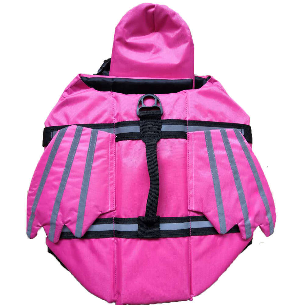 New Reflective Pet Life Jacket, Outdoor Dog Swimsuit with Angel Wings, Summer Dog Life Vest