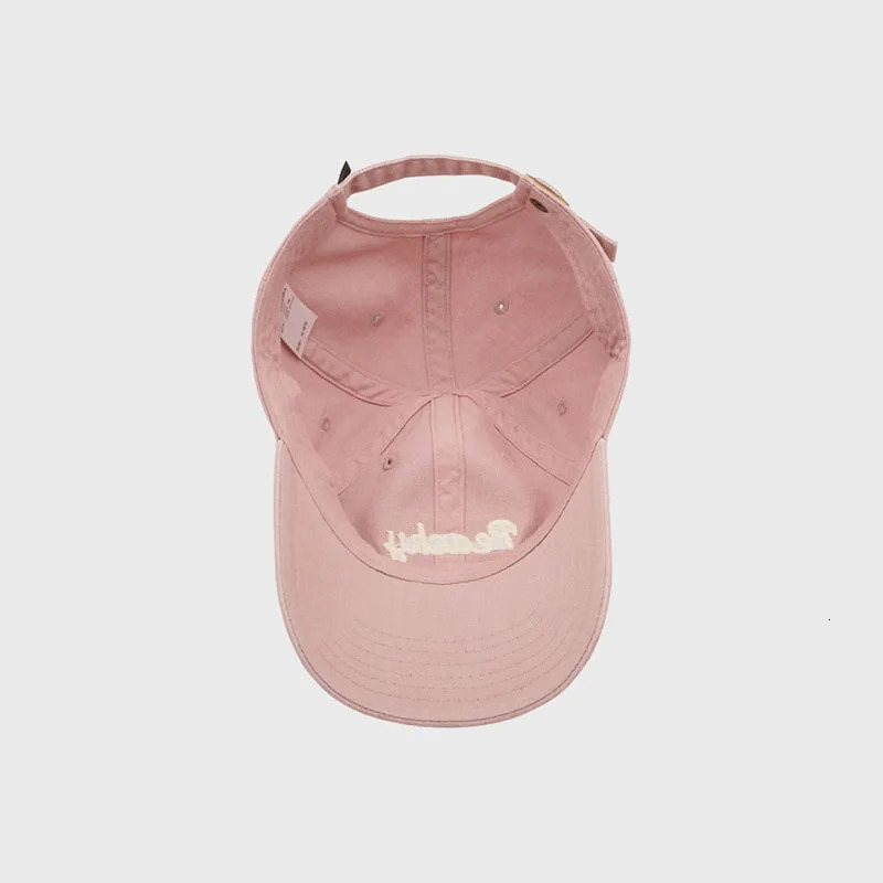 Korean Style Rose Red Color 3d Letters Embroidery Women Baseball Cap Ventilation Men Visor Cap Summer Outing Easymatch Skull Cap 250117