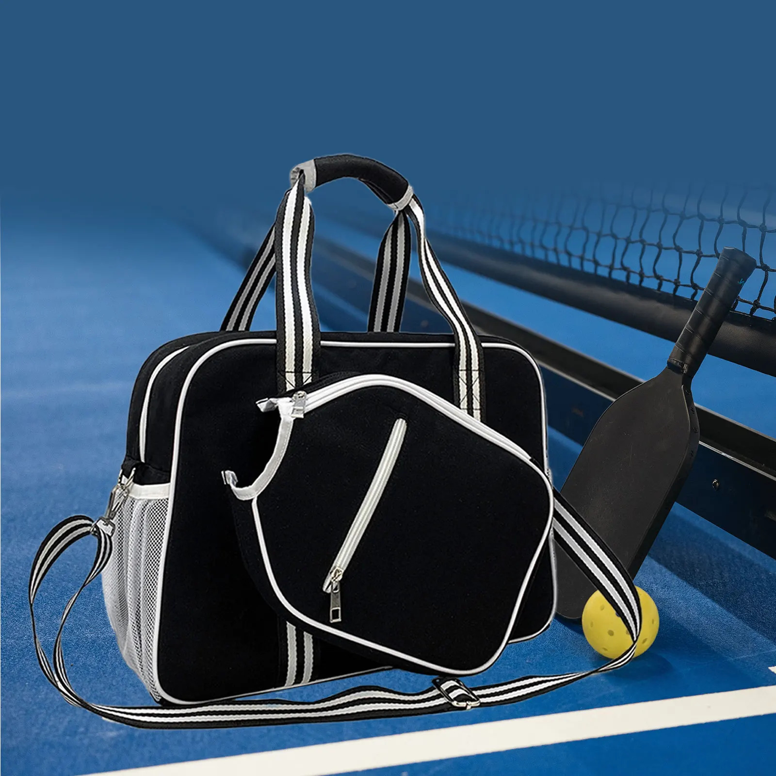 Tennis Bag Tennis Racket Bag Racket Duffel with Detachable Shoulder Strap Storage Fitness Sport Badminton Bag Tennis Tote 250117