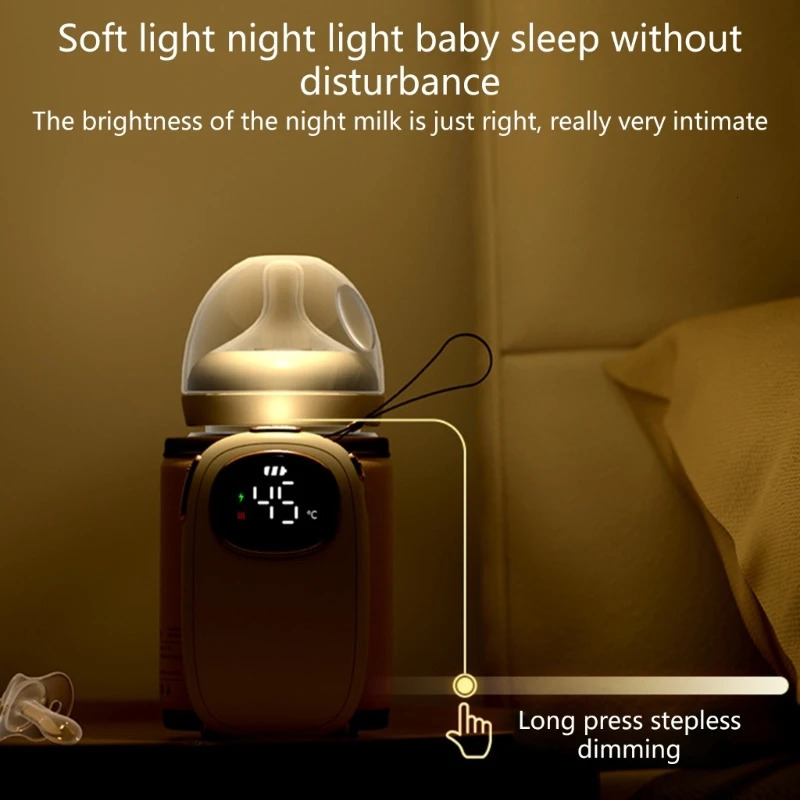 Portable Bottle Warmer Bag Wireless USB Charged Heating Kits for Baby Milk Long Lasting Insulation Heater 250117