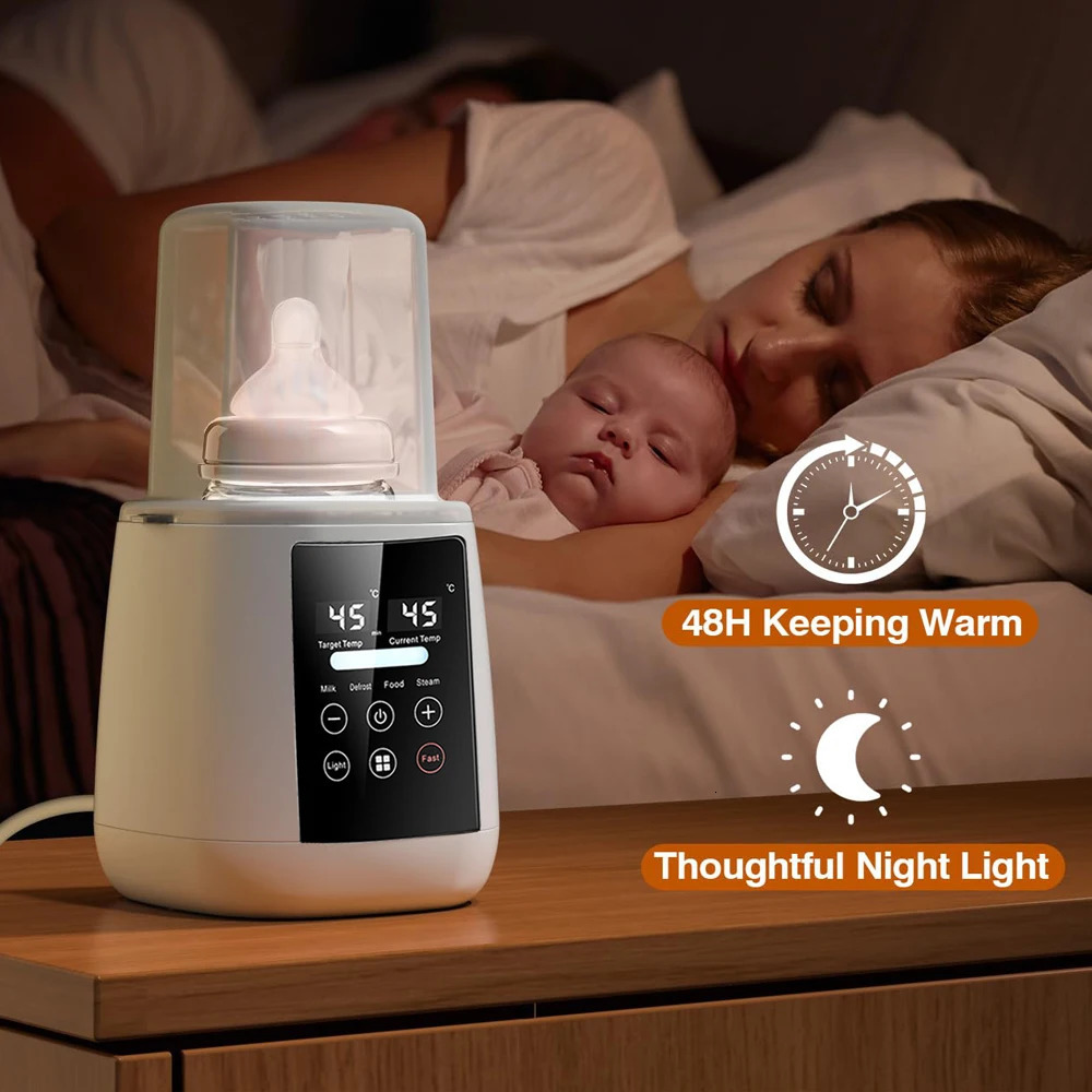 born Baby Feeding Bottle Warmer Sterilizers with Timer Accurate Temperature Control Food Milk Warmers Steriliser 250117