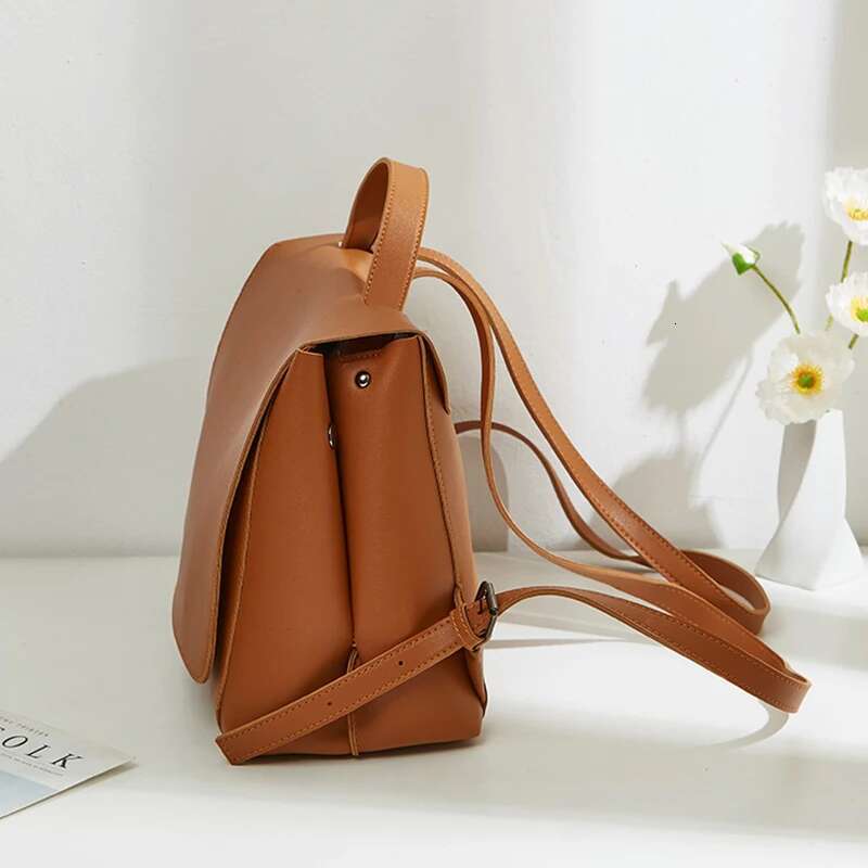 Korean Style Women Retro Backpacks Satchels Girls Students School Minimalist Shoulder Bags Handbags Totes Mochilas Mujer