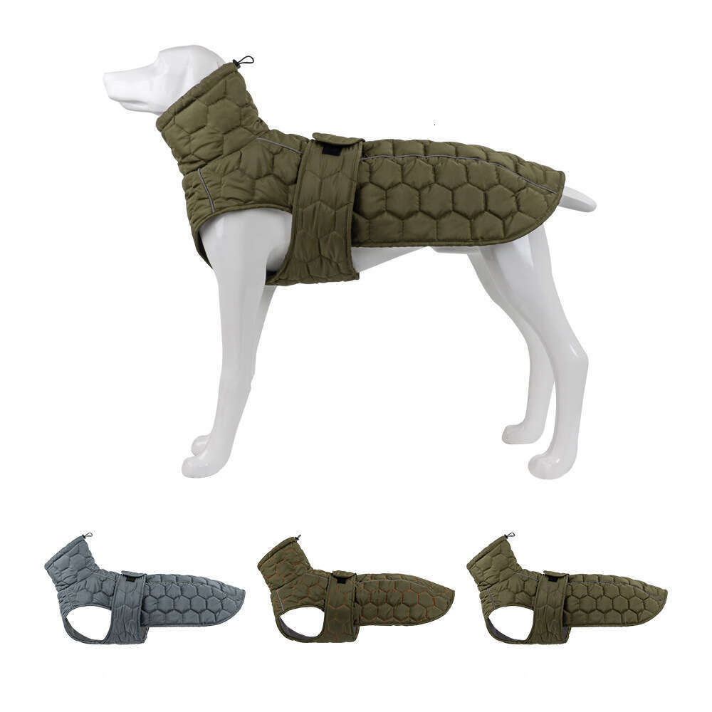 New Autumn and Winter Dog Thickened Warm Outdoor Cotton Vest, Universal Fit, In-Stock for Quick Delivery