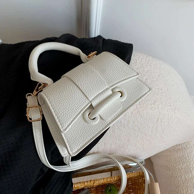 Retro Fashion Women's Girls Can Love Multifunctional Designer PU Leather Handbag Crossbody Bag
