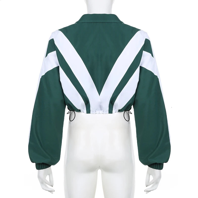BIIKPIIK Contrast-color Women Tracksuits Sporty Fitness Fashion Two Piece Pants Sets Jacket Pants Jogging Street Style Outfits 250117