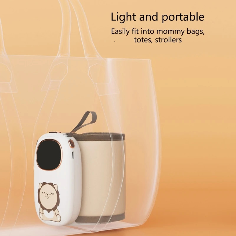 Portable Bottle Warmer Bag Wireless USB Charged Heating Kits for Baby Milk Long Lasting Insulation Heater 250117