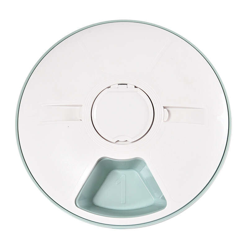 Smart Pet Feeder, 6-Compartment Timed and Portion-Control Automatic Food Dispenser for Dogs and Cats