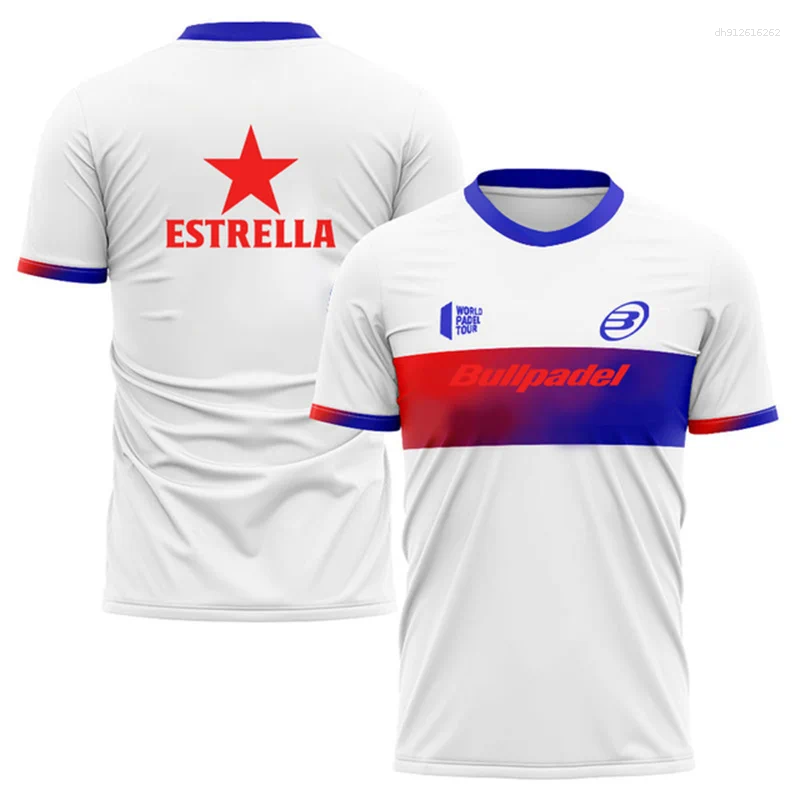Men's T Shirts T-Shirt Loose Sports Tops Summer Quick Drying Badminton Padel High Quality Wicking Tennis Training Top