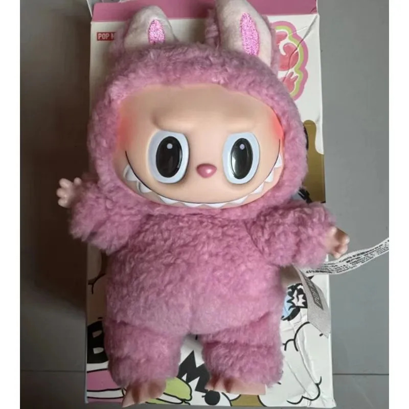Free shipping Cute Labubu 1 Highest Quality Replica The Monsters Blind Box Cardiac arone Kawai Figure Doll Keychain Surprise Gift Toy