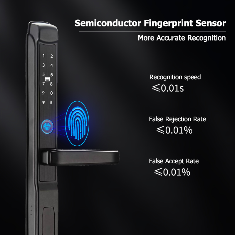 Premium Smart Door Locks with Finger Vein Recognition for Enhanced Home Security X3