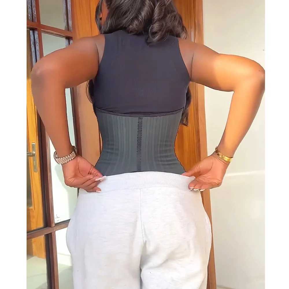 High Elastic Body Shaper Waist Trainer Tummy Control High Compression Shaping Corset Colombian Girdles Slimming Belt shapewear W250120