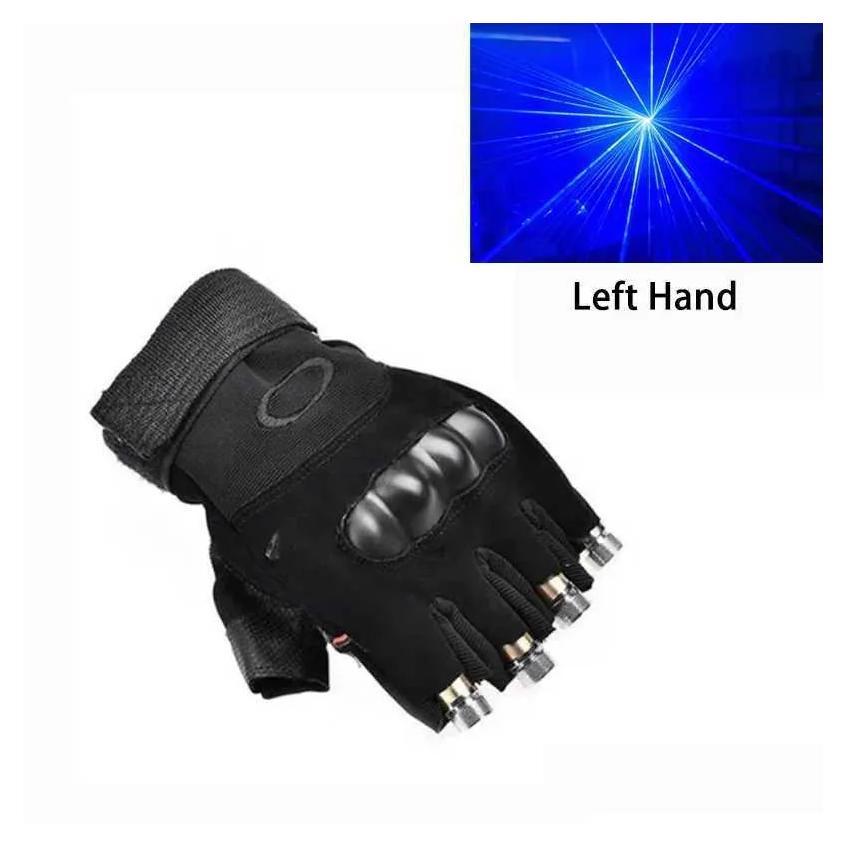 Rave Toy Laser Glove Stage Performance Light Disco Ballroom Atmosphere Red Green Party Wedding Effect 240411 Drop Delivery Otcdf