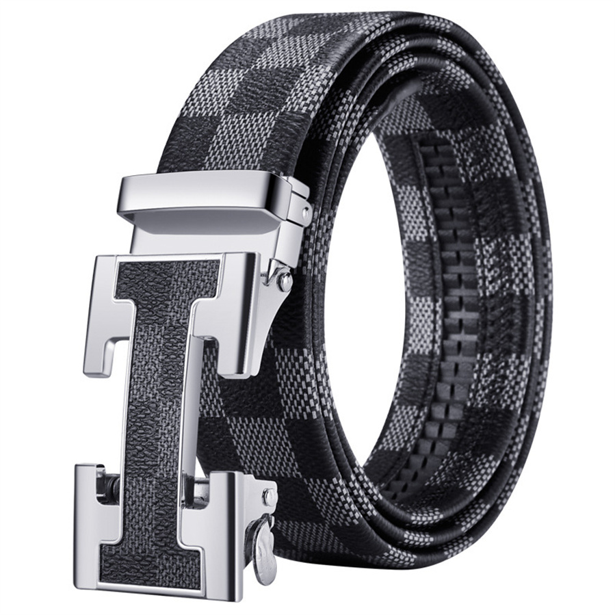 Designer men women Classic casual leather belts for man metal letter smooth buckle woman waistband fashionable belt with box R-1
