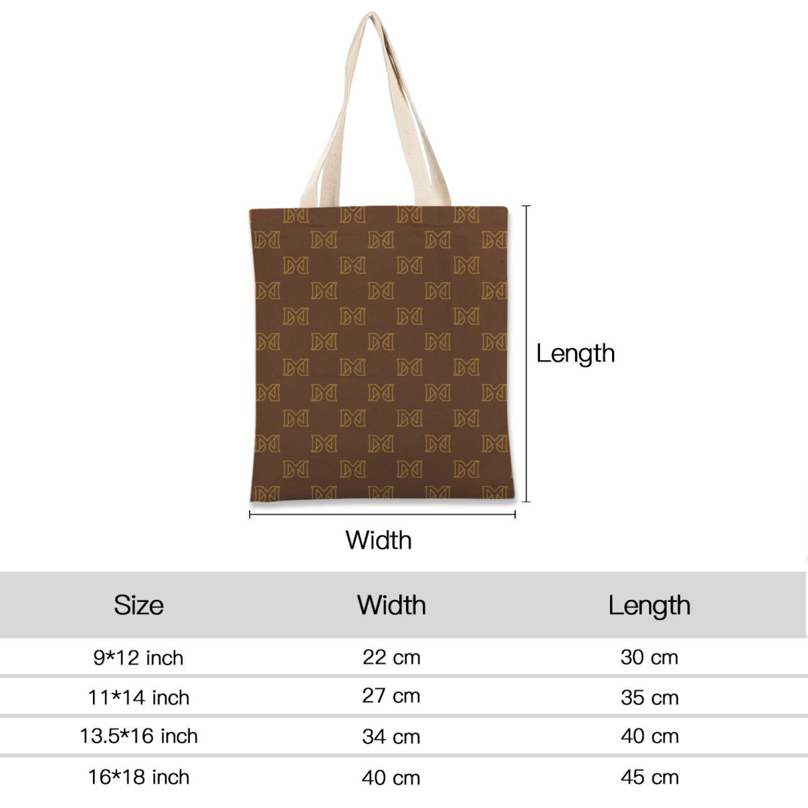NXY Vintage Style Canvas Tote Bag Women Aesthetic Shopping Bags Casual Teachers Shoulder Bag Brown Handbag
