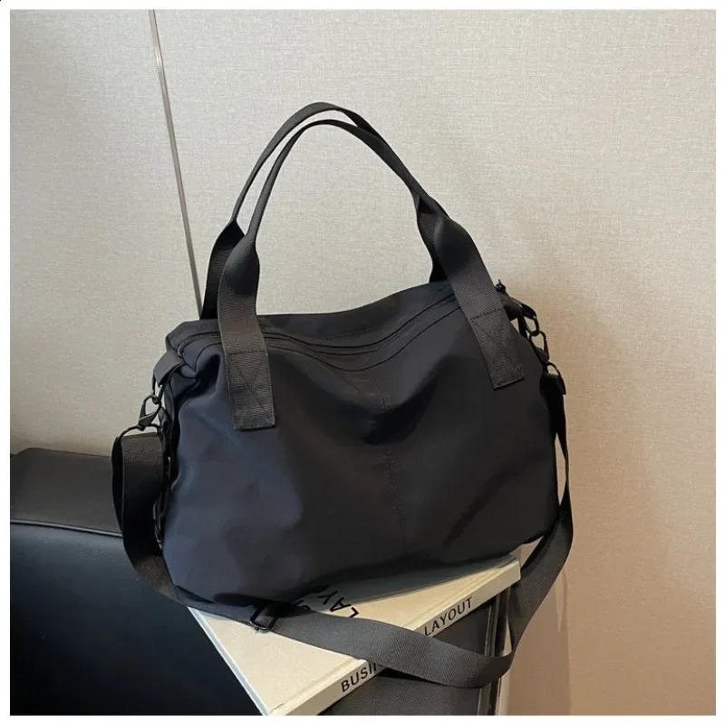 Solid Cloth Large Capacity Simple Versatile Shoulder and Crossbody Bags Casual Durable Super Cool Womens Handbags 250113