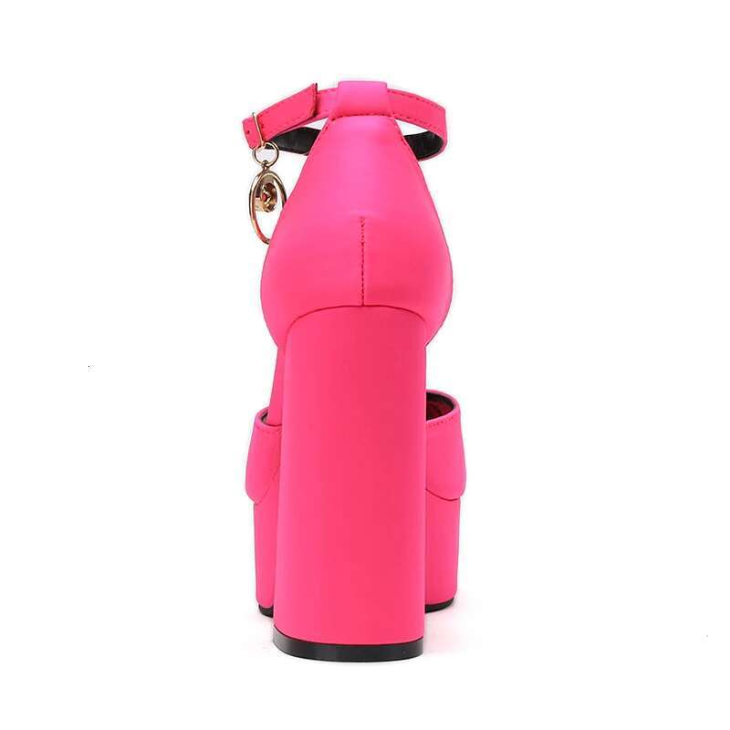 Kcenid New Women Sandals Summer Sexy Peep Toe Thick High Heels Platform Blue Black Dress Party Wedding Shoes Woman Pumps