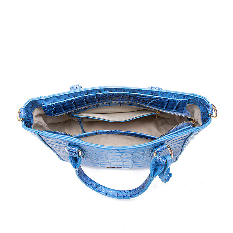 XMESSUN New Crocodile Pattern Crossbody Bags For Women 2025 Fashion Designer Vintage Lady PU Leather Shoulder Handbag