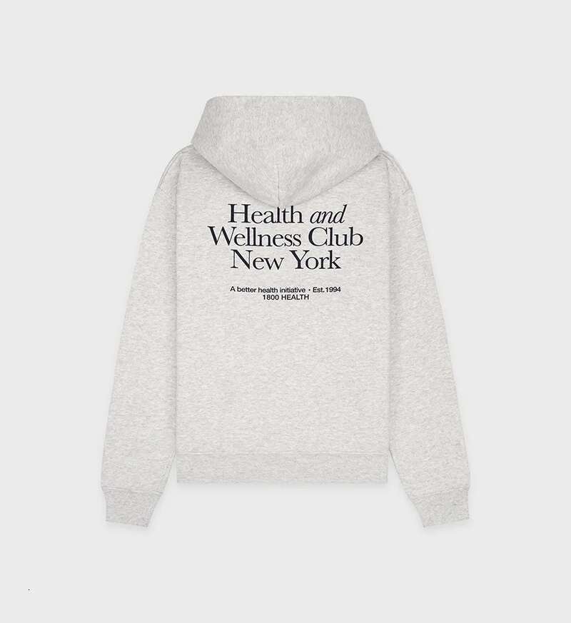 New North American Niche Sport&Rich Letter Printed Fleece Women's Hooded Sweatshirt