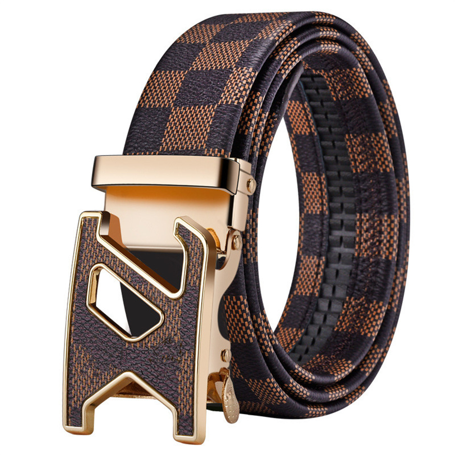 Designer men women Classic casual leather belts for man metal letter smooth buckle woman waistband fashionable belt with box R-1