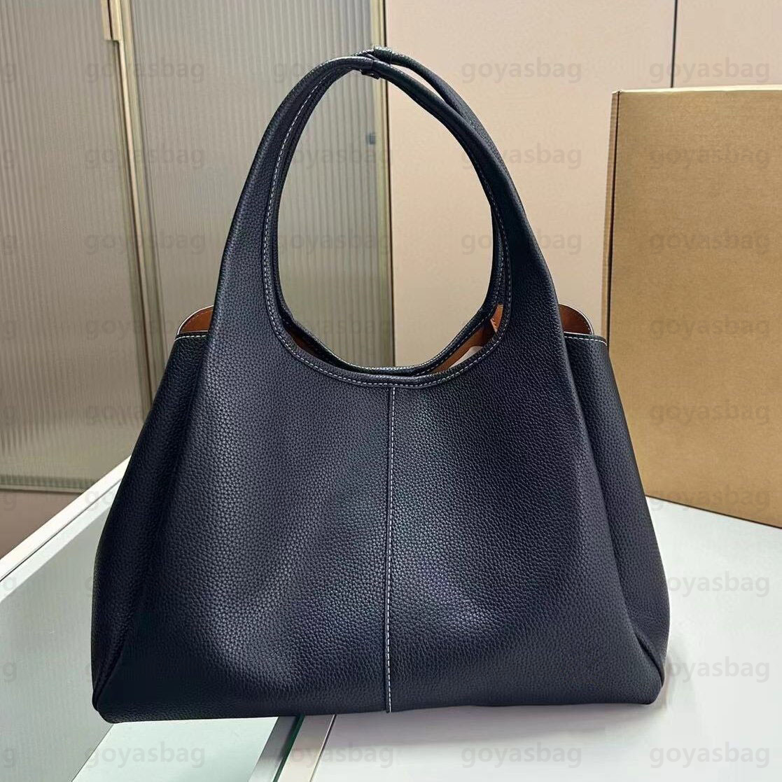 Designer Shoulder Lana 23 35 Laptop Beach Bucket Handbag Bag Crossbody Handbags Large Capacity Tote Leather