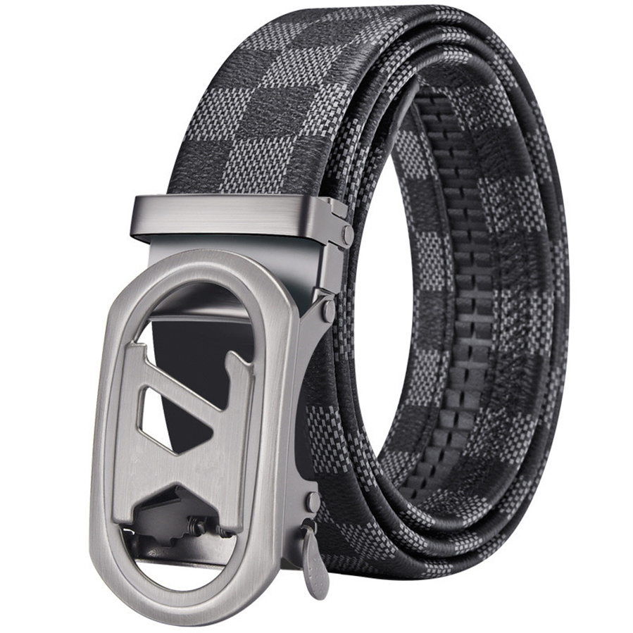 Designer men women Classic casual leather belts for man metal letter smooth buckle woman waistband fashionable belt with box I-6