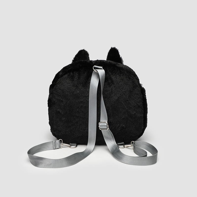 New best-selling Love Light Night Plush Bag Multi functional Women's Cross Shoulder Backpack Designer Cartoon Bag Wallet Large Capacity Bag Backp