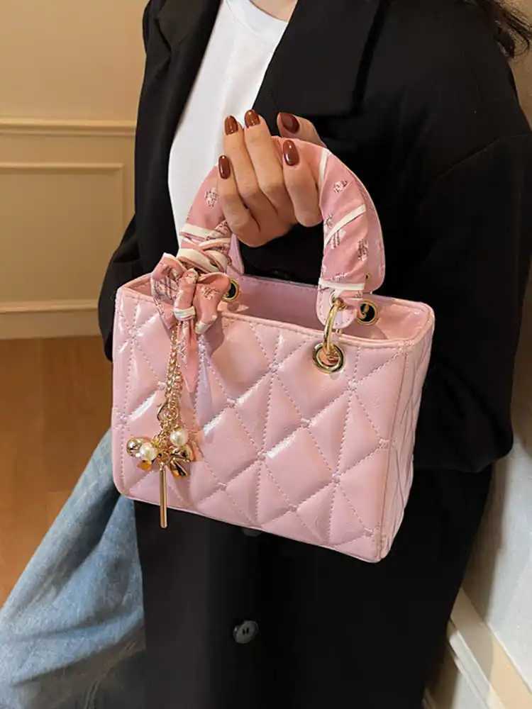Small Square Bag Red Handbag For Wen Spring Autumn Fiable Design Single Shoder Crossbody Bag High-end Handheld Bags Z250120