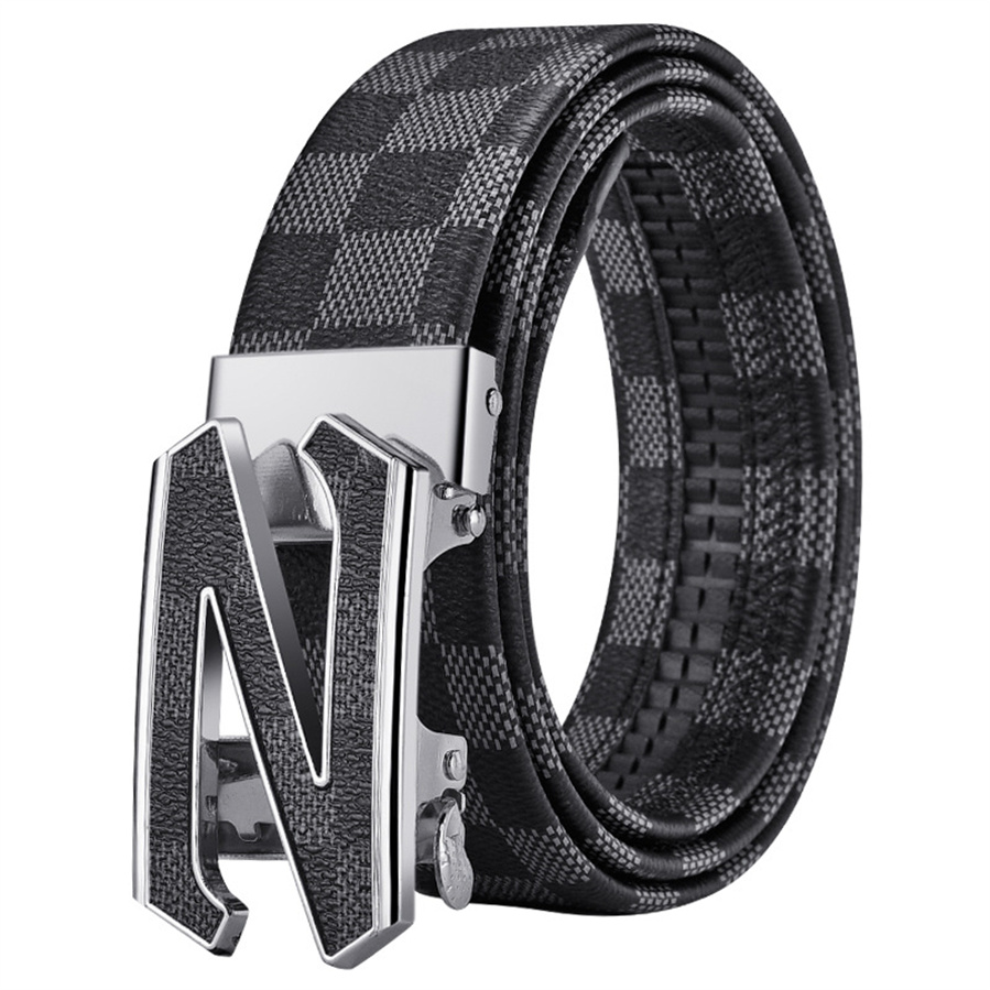 Designer men women Classic casual leather belts for man metal letter smooth buckle woman waistband fashionable belt with box R-1