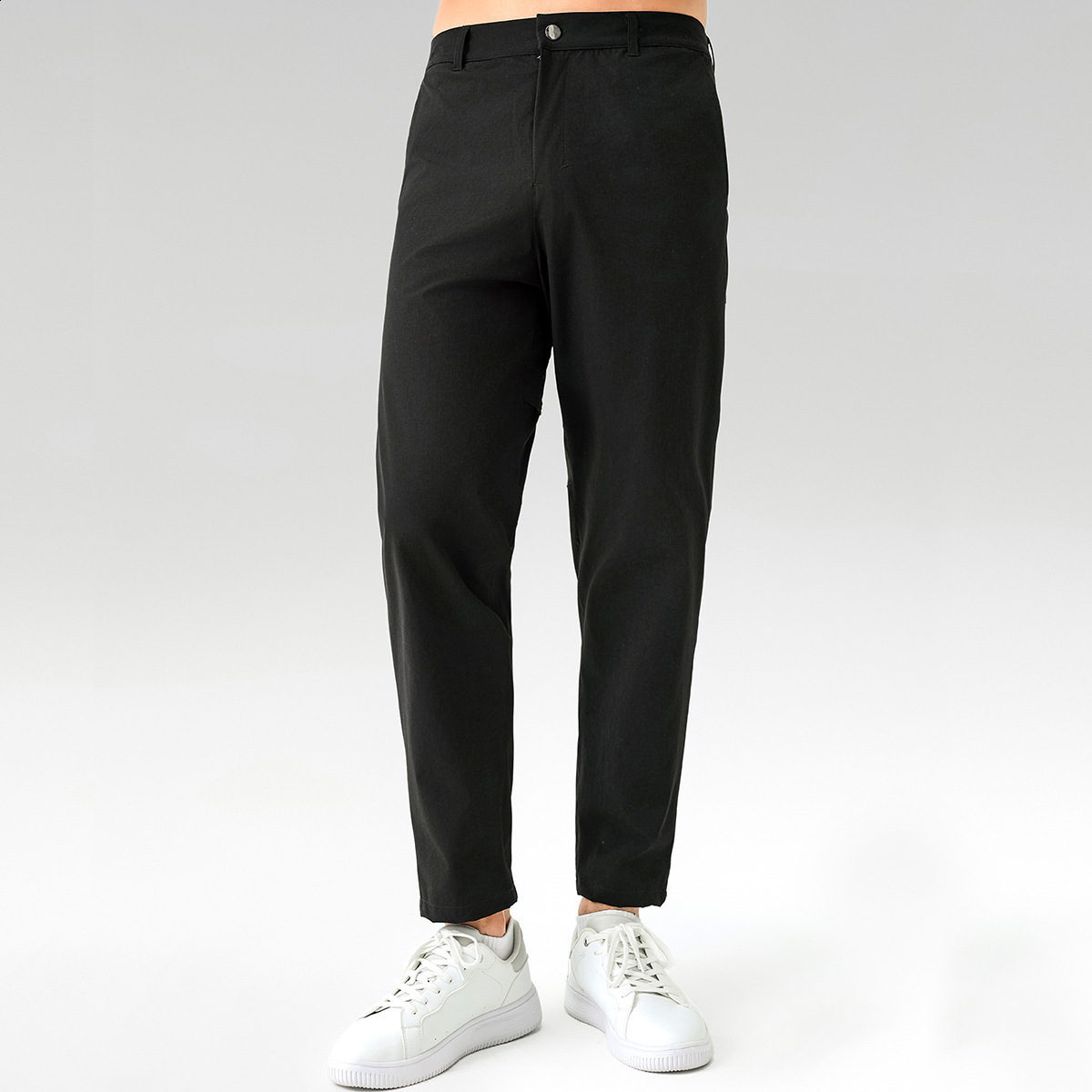 CRZ YOGA Mens All Day Comfy Golf Pants with 5-pocket - 34 Quick Dry Lightweight Casual Work Stretch Pants 240718