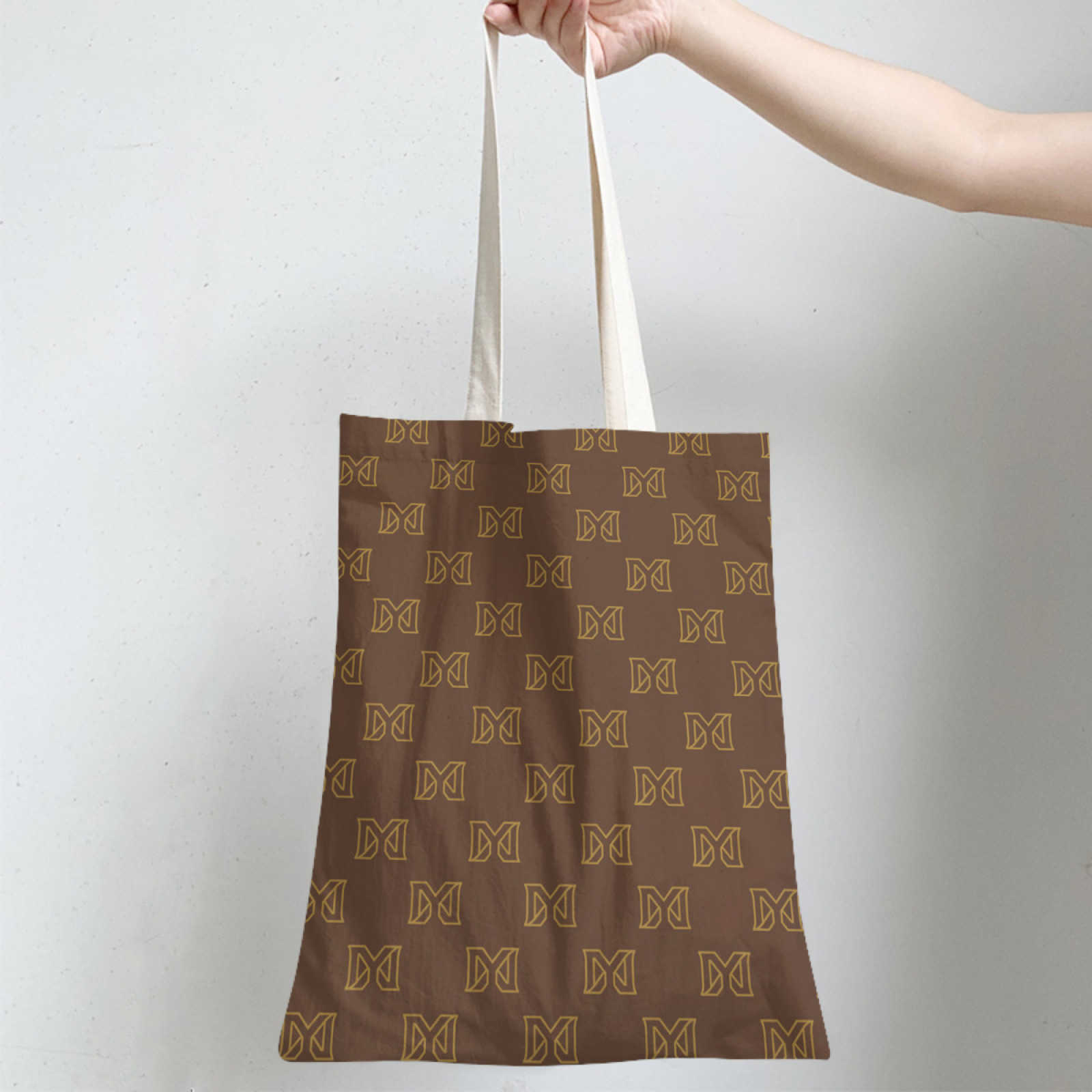 NXY Vintage Style Canvas Tote Bag Women Aesthetic Shopping Bags Casual Teachers Shoulder Bag Brown Handbag