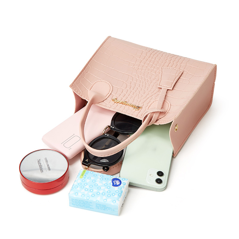 Free shipping designer bag Shoulder Bags Fashionable Small large capacity new single Stitched off bag tote bag Blue White Pink