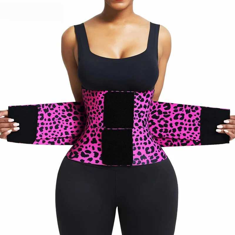 Womens waist trainer tight corset abdominal control exercise sweatband professional exercise slimming abdominal belt mens weight loss gym for girls W2