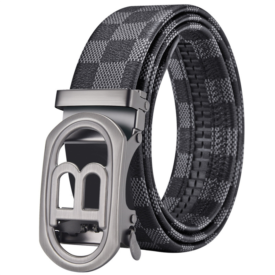 Designer men women Classic casual leather belts for man metal letter smooth buckle woman waistband fashionable belt with box I-2