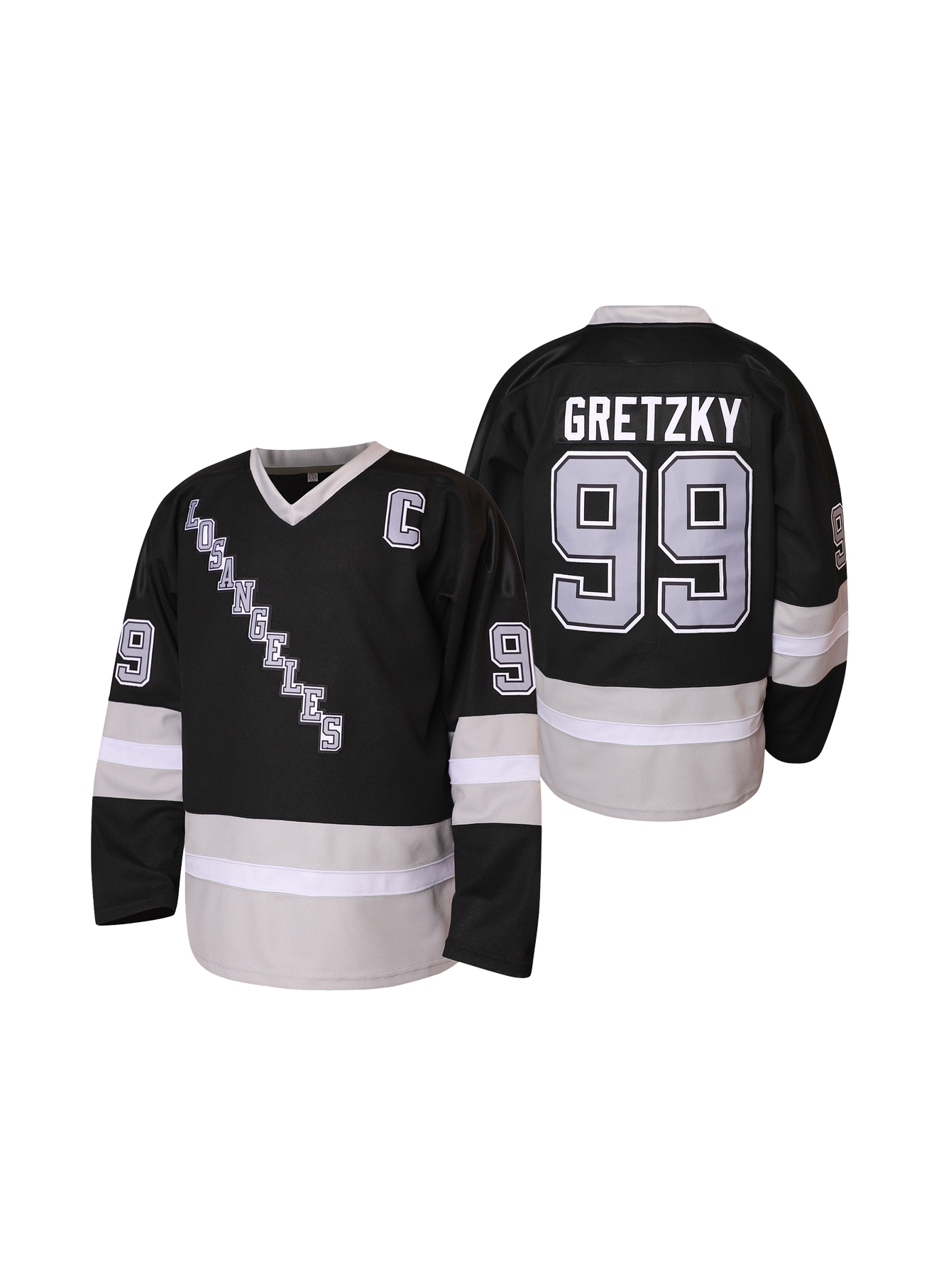 99 Gretzky In Stock Classic Breathable New York Retro Hockey Jersey Stitched Embroidered Polyester Ice Hockey Jerseys