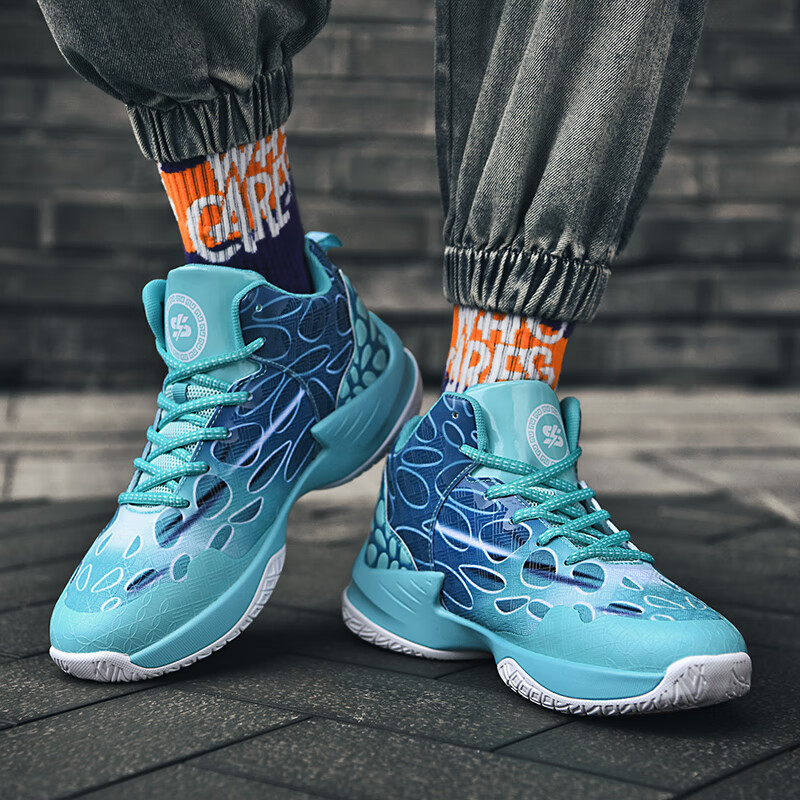 New quality Yuanyang basketball men's anti-slip wear-resistant student sports fashion high top NEW hot outdoor shoes