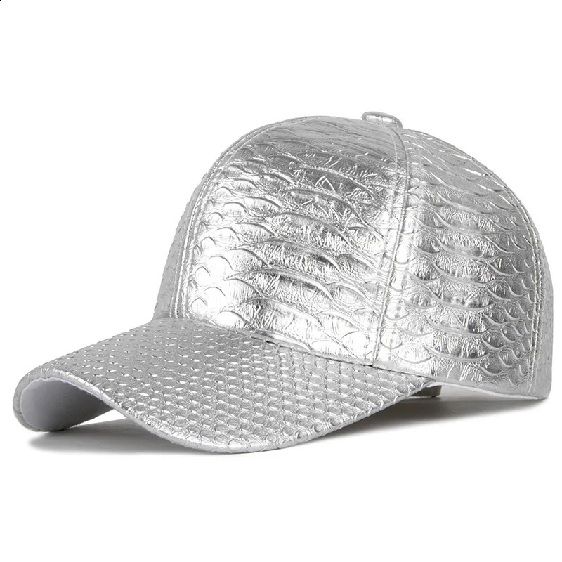 Men Women Novel Pattern PU Leather Punk SunShade Baseball Cap Spring Sport Sunscreen Hip Hop Dance Adjustable Hat U13 241230