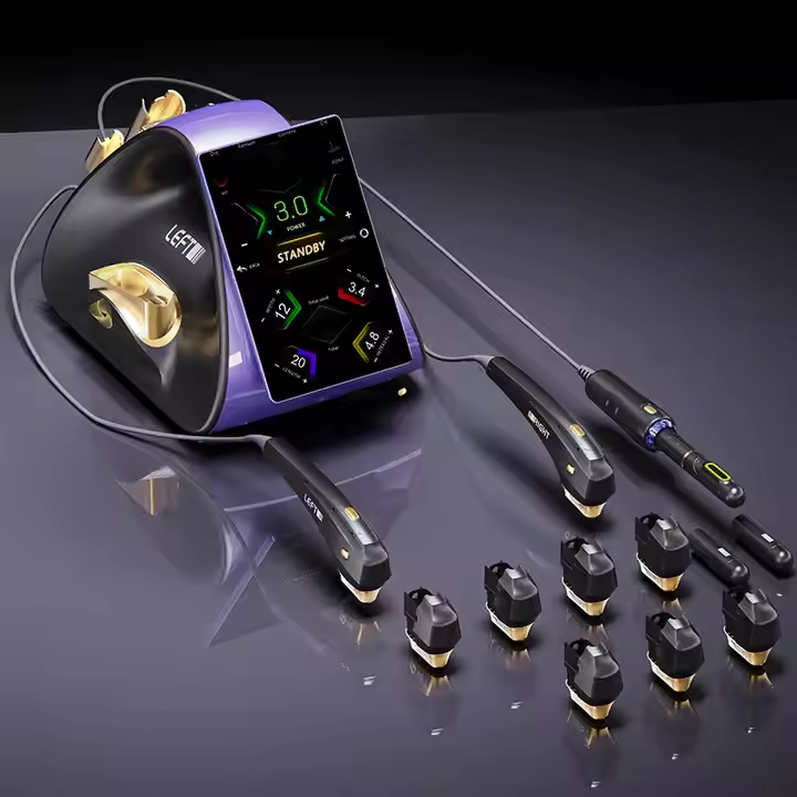 Ultrasonic High Intensity Focused Ultrasound Desktop Hifu 22D Anti-Aging Slimming On Face & Body Weight Loss Targeting Arm Privacy Regulation Home Use