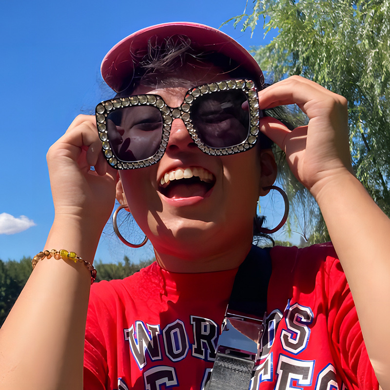 New Diamond studded Sun Fashion Sunglasses Trendy Disco Glasses