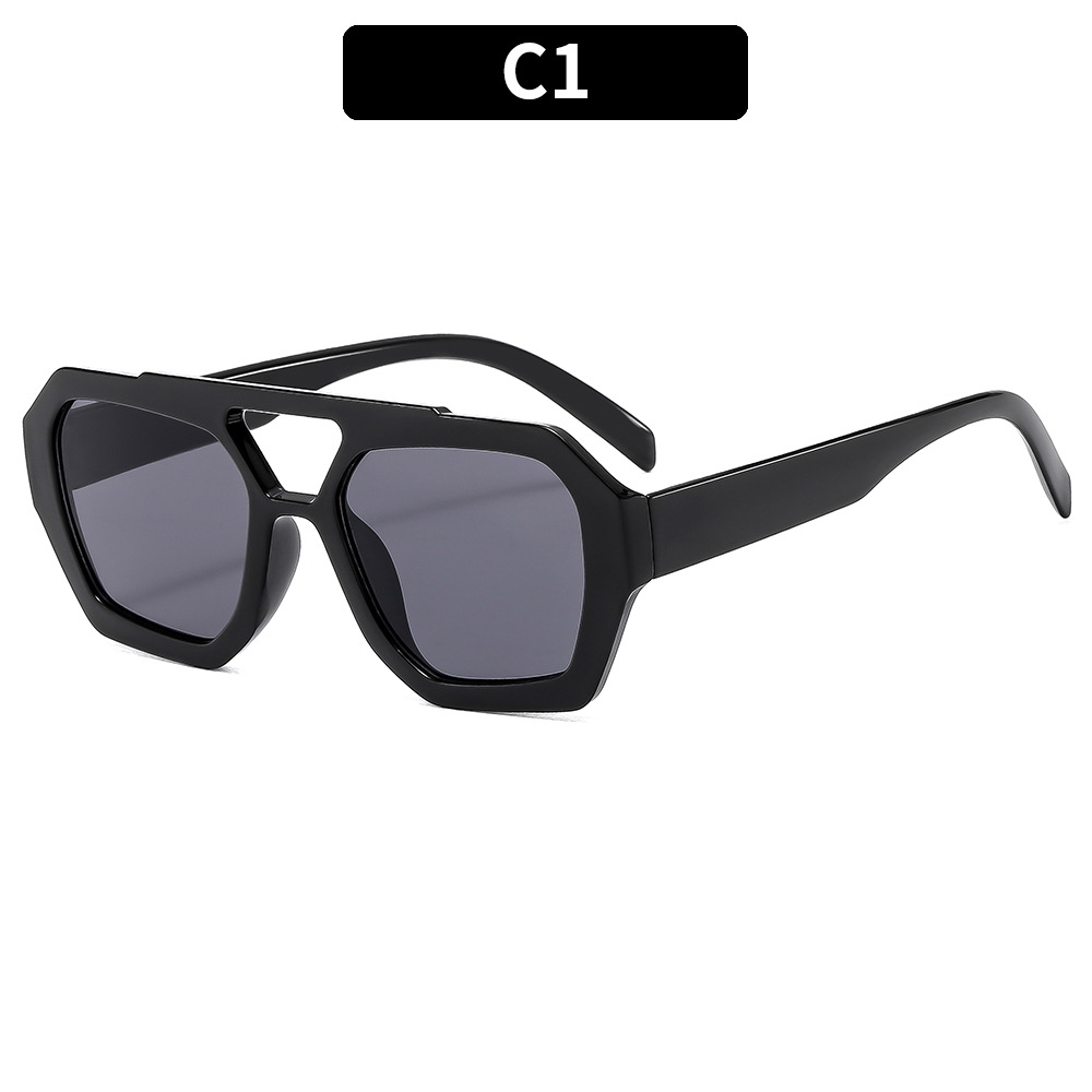 classic Double beam pilot sunglasses, sunscreen sunglasses