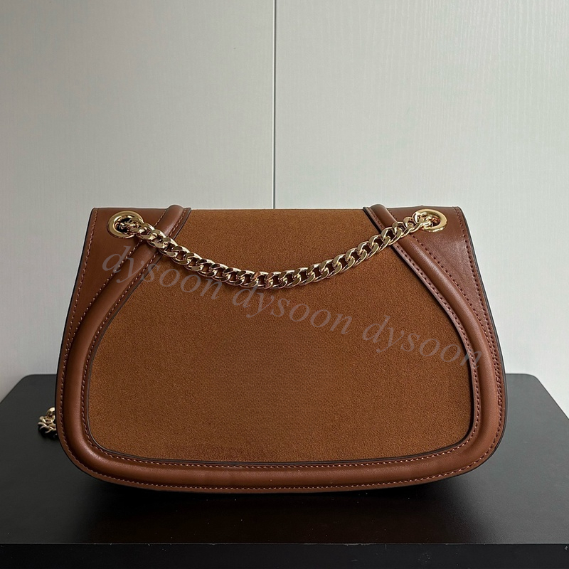 Women Shoulder Bag 2 sizes 21.5cm/26cm Chains Flap Purse Fashion Handbag Crossbody Bags With Box/Dust Bag 30377