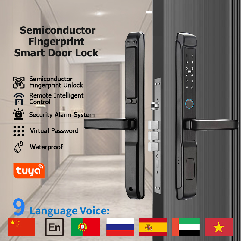 Premium Smart Door Locks with Finger Vein Recognition for Enhanced Home Security X3