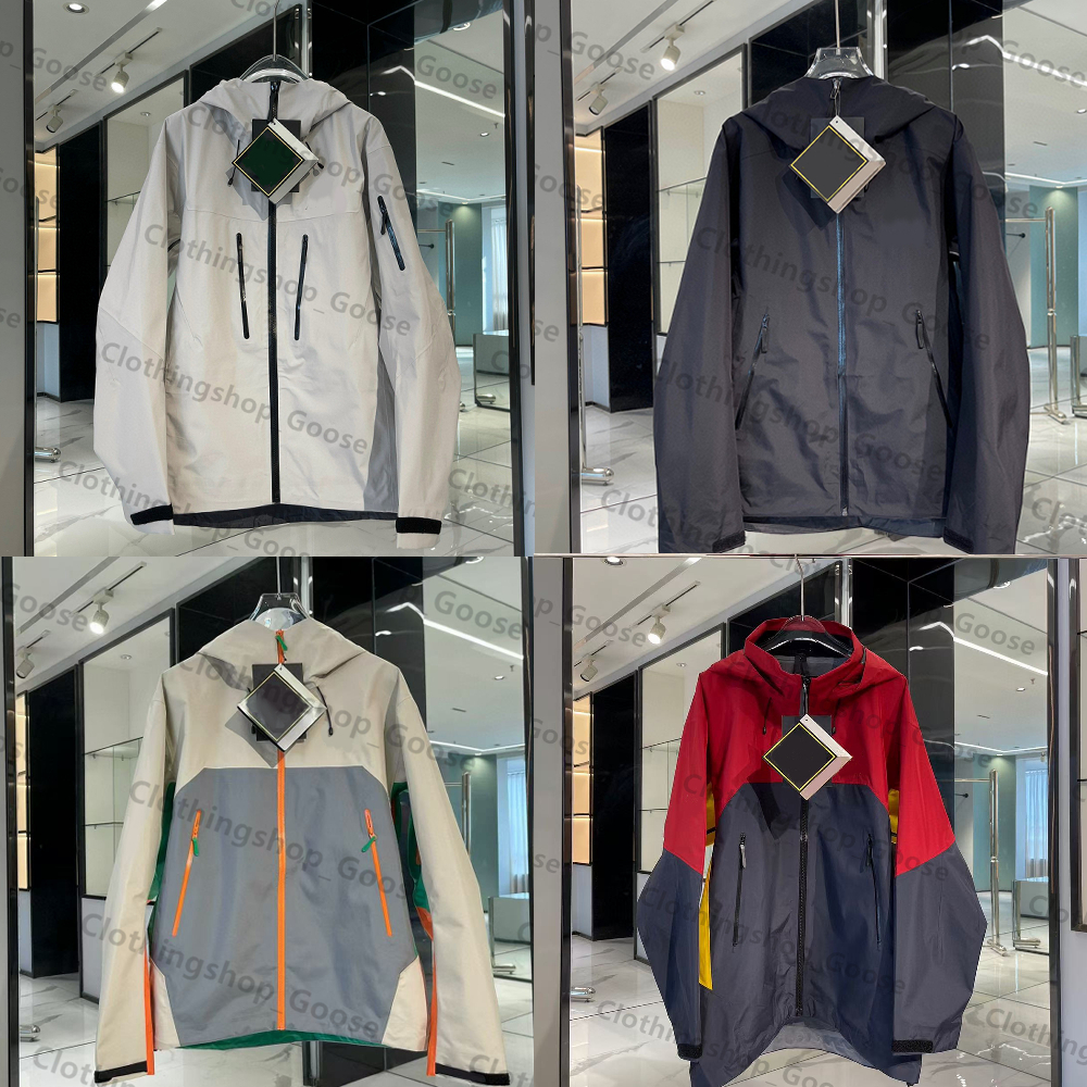 Men Jacket windbreaker jacket Three Layer Outdoor zipper jackets Waterproof warm Jackets For sports Men Women SV/LT Male GORE-TEXPRO Casual Lightweight Hiking