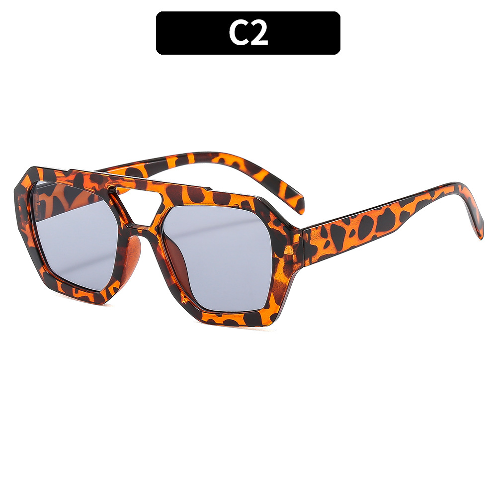 classic Double beam pilot sunglasses, sunscreen sunglasses