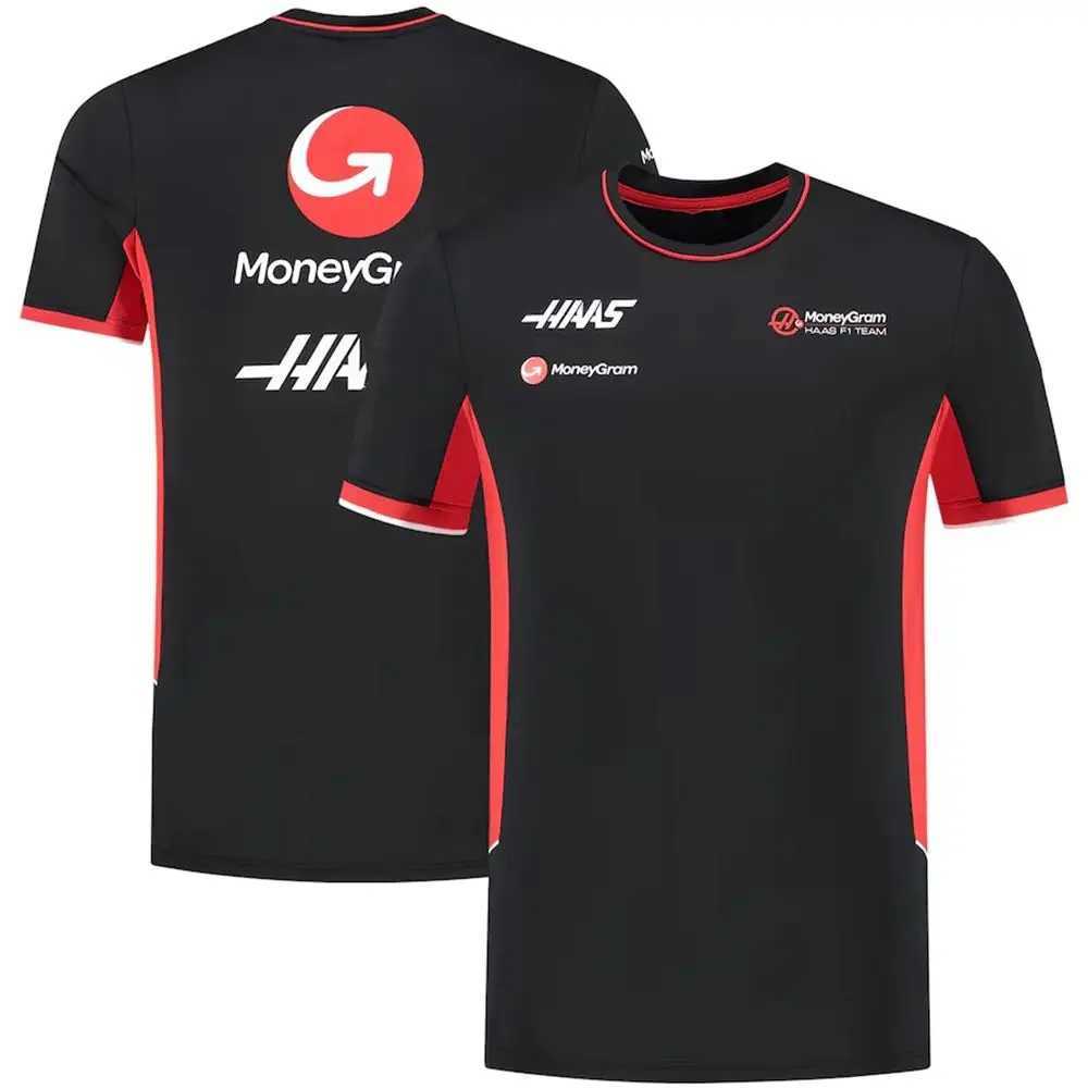 Men's T-Shirts Haas F1 Moneygram Team Style T-shirt Outdoor Sports Quick drying T-shirt New Hot Selling T-shirt Casual Fashion Top H25120