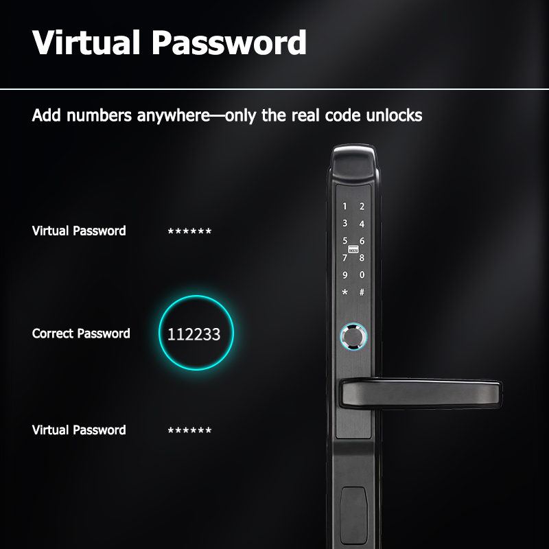 Premium Smart Door Locks with Finger Vein Recognition for Enhanced Home Security X3